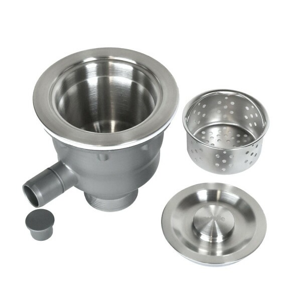 Válvula de Escoamento de Cuba/Pia de Cozinha com Escape 4 1/2" - 114mm