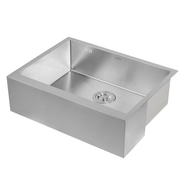 Cuba para Cozinha Farm House Quadrada Welle 65x50x20cm Inox 304