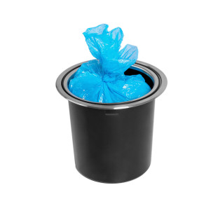 Lixeira 6L Inox Cozinha Welle 22x22x22cm