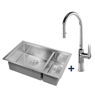 Cuba e Meia Atlanta Welle 72x46x20cm + Misturador Monocomando Milano