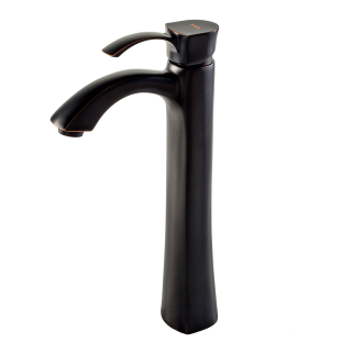 Misturador para banheiro Liz Monocomando Bica Alta Preta