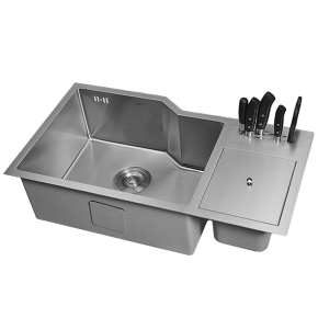 Cuba para Cozinha Veneza Welle 75x42x22cm Inox 304