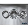 Válvula Cuba Welle Cozinha 68X46X20cm Artizan Plus Inox 304