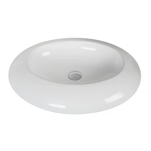 Cuba de Cerâmica Oval Com Dreno De Click