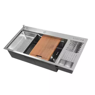 Cuba para Cozinha Istambul Welle 100x51x20cm Inox 304