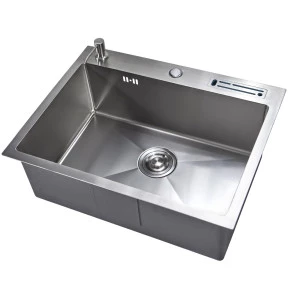 Cuba para Cozinha Artizan Plus Welle 60X46X20cm Inox 304