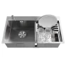 Lixeira Inox Cozinha Welle 18x18x22cm
