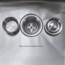 Válvula Cuba Welle Cozinha 60X46X20cm Artizan Plus Inox 304