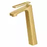 Misturador Cyrus Welle Monocomando Bica Alta Dourado Escovado