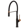 Misturador monocomando Cannes Welle Black Matte